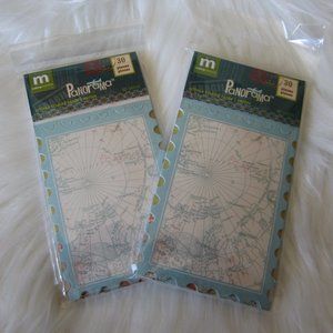 Making Memories Panorama scrapbooking artisan trading cards, lot of 2
